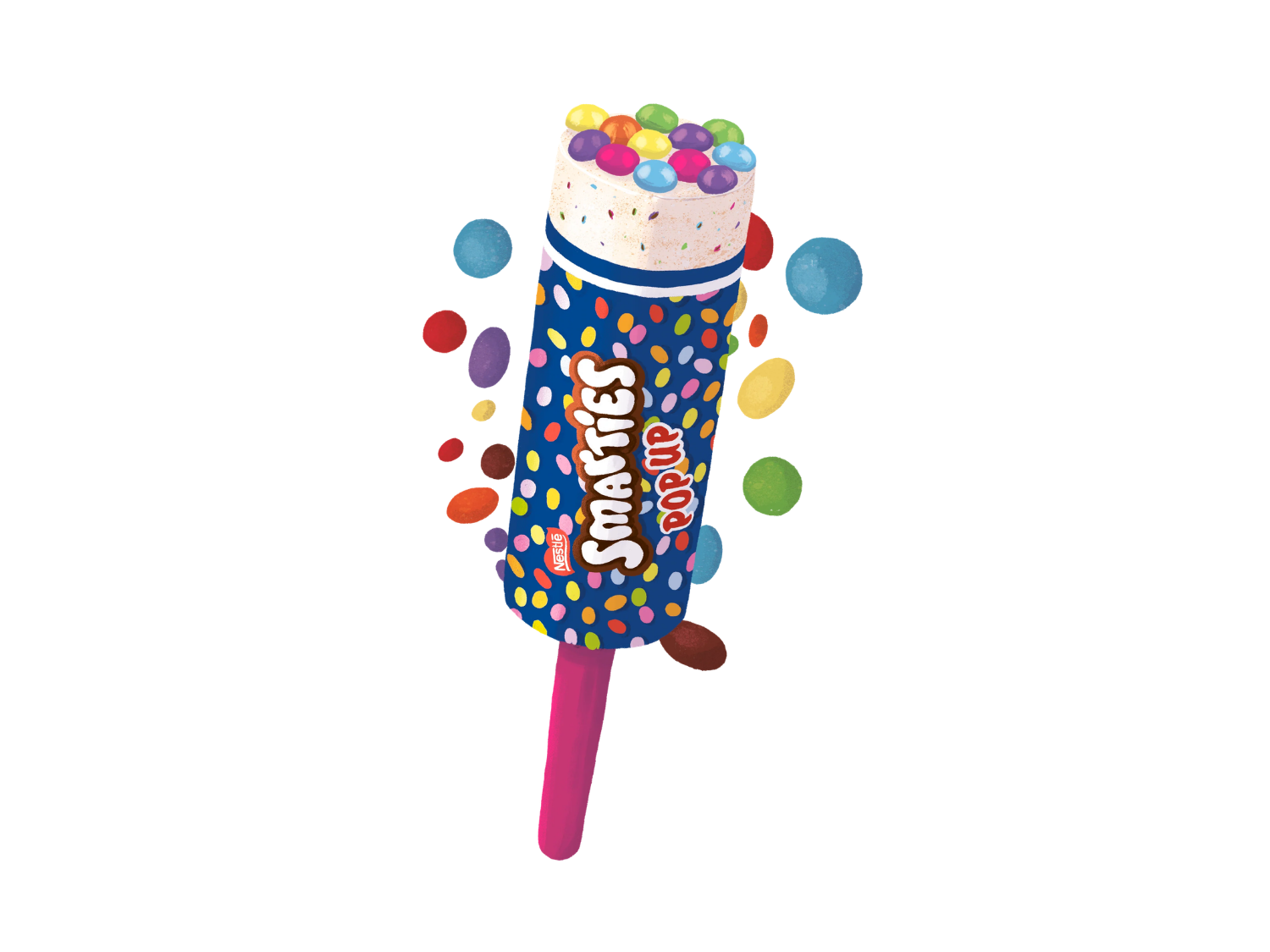 Smarties Pop Up